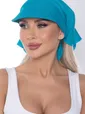 Косынка с козырьком (синий) КК61