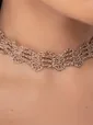 Комплект чокер + браслет (капучино) А18